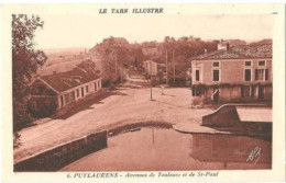 Puylaurens.   Avenue De Toulouse Et De St Paul - Puylaurens