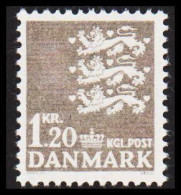 1962. DANMARK. 1,20 Lions Never Hinged. Normal Paper. (Michel 400x) - JF540724 - Briefe U. Dokumente