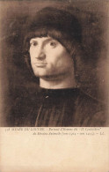 ARTS - Tableau - Musée Du Louvre - Portrait D'Homme Dit "II Condottière" - Da Messina Antonello - Carte Postale Ancienne - Pintura & Cuadros