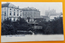 CINEY  - Vue Sur Le Bocq  -  1907 - Ciney