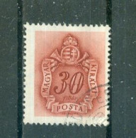 HONGRIE - TIMBRES-TAXE N°150 Oblitéré. - Impuestos