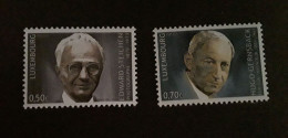 LUXEMBURGO PERSONAJES 2004 Yv 1582/3 MNH - Nuevos