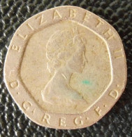 Pièce Grande Bretagne Twenty Pence  1984   Elizabeth II D G REG F D - 20 Pence