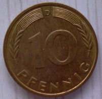 Allemagne 10 Pfennig  1982 - 10 Pfennig