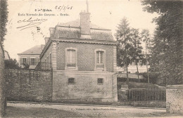 FRANCE - Melun - Ecole Normale Des Garçons - Entrée - Carte Postale Ancienne - Melun