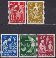 1962 Kinderzegels Complete Gestempelde Serie NVPH 779 / 783 - Usati