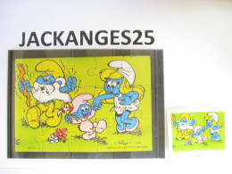 KINDER PUZZLE K97 N 114 SCHTROUMPF 1996 + BPZ - Rompecabezas