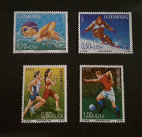 LUXEMBURGO DEPORTES 2004 Yv 1603/6 MNH - Neufs