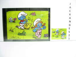 KINDER PUZZLE K97 N 113 SCHTROUMPF 1996 + BPZ - Puzzels