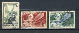 MADAGASCAR (RF) : FAUNE ET FLORE - Yvert N° 322+323+324 Obli. - Used Stamps