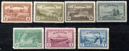 2317. CANADA 1946 SG. 401-407 MNH - Ongebruikt