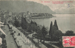 SUISSE - Montreux - Vue Du Palace-hôtel Sur Montreux Et La Dent Du Midi - Carte Postale Ancienne - Montreux