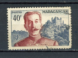 MADAGASCAR (RF) : LYAUTEY - Yvert N° 326 Obli. - Used Stamps