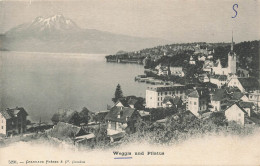 SUISSE - Weggis - Pilatus - Vue Générale - Carte Postale Ancienne - Weggis