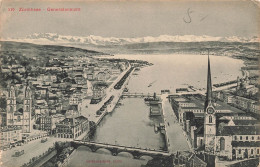 SUISSE - Zurich - Lac De Zurich - Vue Générale - Carte Postale Ancienne - Zürich