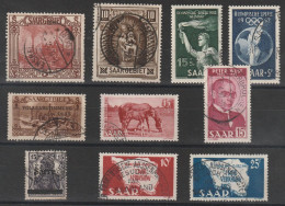 SARRE - Lot Oblitérés - Cote 221,00 € - Used Stamps