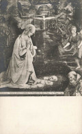 ARTS - Tableau - Firenze - Galleria Antica - La Vergine Che Adora Gesù - Fra Filippo Lippi - Carte Postale Ancienne - Malerei & Gemälde