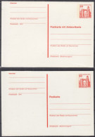 ⁕ Germany, Deutsche Bundespost Berlin 1977 ⁕ 2v MNH Postcard / P106 Official - Schloss Pfaueninsel - Postkaarten - Ongebruikt