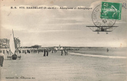 FRANCE - Hardelot - Aéroplane Et Aéroplages - Carte Postale Ancienne - Other & Unclassified