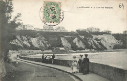 FRANCE - Biarritz - La Côte Des Basques - Carte Postale Ancienne - Biarritz