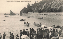 FRANCE - Biarritz - Un Coin De La Côte Des Basques - Carte Postale Ancienne - Biarritz