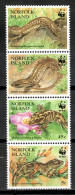 Norfolk 1996 / Fauna Reptiles WWF MNH Reptilien / Ik43  18-54 - Grenouilles