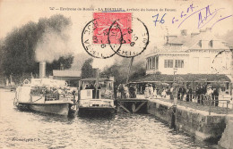 FRANCE - Environs De Rouen - La Bouille - Arrivée Du Bateau De Rouen - Carte Postale Ancienne - Rouen