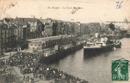 FRANCE - Dieppe - La Gare Maritime - Carte Postale Ancienne - Dieppe