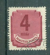 HONGRIE - TIMBRES-TAXE N°174 Oblitéré. Filigrane F - Portomarken