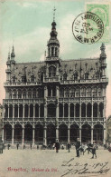 BELGIQUE - Bruxelles - Vue Générale De La Maison Du Roi - Colorisé - Animé - Carte Postale Ancienne - Monumenten, Gebouwen