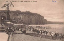 FRANCE - Dieppe - La Plage - Le Casino Et Les Falaises - Carte Postale Ancienne - Dieppe