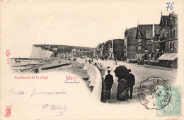 FRANCE - Mers - Esplanade De La Plage - Carte Postale Ancienne - Mers Les Bains