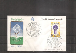 Egypte - Ligue Arabe ( FDC De 1966 à Voir) - Cartas & Documentos