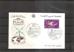 Egypte - Télévision ( FDC De 1966 à Voir) - Covers & Documents