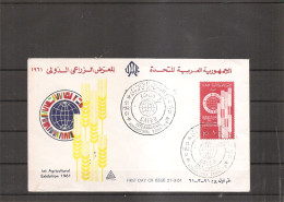 Egypte  ( FDC De 1961 à Voir) - Cartas & Documentos