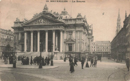 BELGIQUE - Bruxelles - La Bourse - Carte Postale Ancienne - Autres & Non Classés