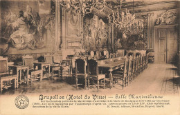 BELGIQUE - Bruxelles - Hôtel De Ville - Salle Maximilienne - Carte Postale Ancienne - Other & Unclassified