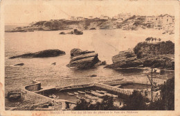 FRANCE - Biarritz - Vue Des Falaises Du Phare Et Le Port Des Pêcheurs - Carte Postale Ancienne - Biarritz