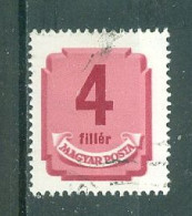 HONGRIE - TIMBRES-TAXE N°174 Oblitéré. Filigrane Etoile Multiple. - Port Dû (Taxe)