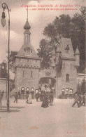 BELGIQUE - Bruxelles - Exposition 1910 - Une Porte De Bruxelles - Kermesse - Carte Postale Ancienne - Andere & Zonder Classificatie