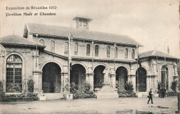 BELGIQUE - Bruxelles - Exposition 1910 - Pavillon Moet Et Chandon - Carte Postale Ancienne - Andere & Zonder Classificatie