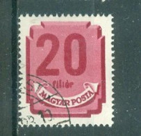 HONGRIE - TIMBRES-TAXE N°175 Oblitéré. Filigrane Etoile Multiple. - Impuestos