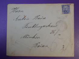 DG4  BRAZIL BELLE LETTRE   1908    A MUNCHEN    ALEMANIA  + +++AFF. INTERESSANT+++++ - Briefe U. Dokumente