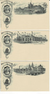 1892, Columbus, 3 Bild-GSK 1 C.,ungebraucht  # A 8046 - Other & Unclassified