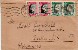 SOUTH AFRICA 1937  LETTER SENT FROM CAPETOWN TO BERLIN - Covers & Documents