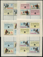 CZECHOSLOVAKIA 1977 Postal Uniforms Sheetlets MNH, Michel 2377-80 Kb - Blocs-feuillets
