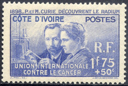 1938** Pierre Et Marie Curie 21 Valeurs - Unclassified