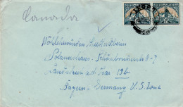 SOUTH AFRICA 1949  LETTER SENT TO GERMANY - Covers & Documents