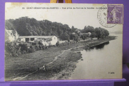 SAINT-SEBASTIEN-lès-NANTES Vue Prise Du Pont De La Vendée - La Gibraye - Saint-Sébastien-sur-Loire