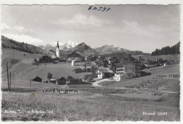 E2289) BERWANG - Außerfern - Tirol - Straße - Felder Kirche Häuser - Berwang